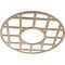 Ekena Millwork O'Neal Wood Fretwork Pierced Ceiling Medallion, Red Oak, 28"OD x 10 1/8"ID x 3/8"T CMWP28X28X0375ONRO - alternate 3